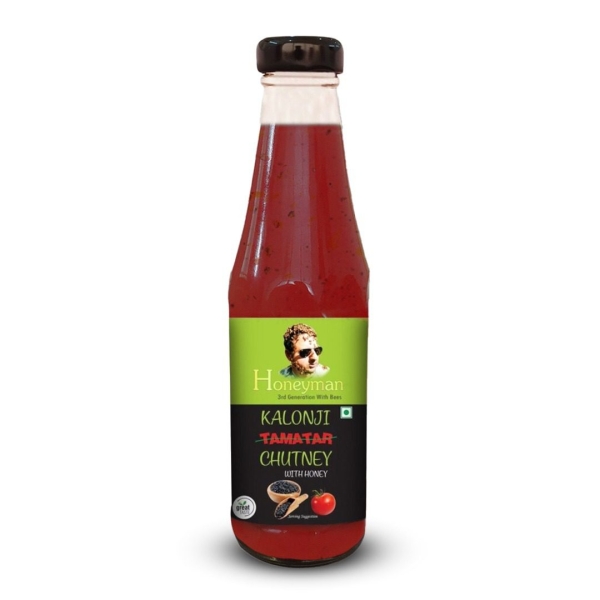 KALONJI TAMATAR CHUTNEY WITH HONEY