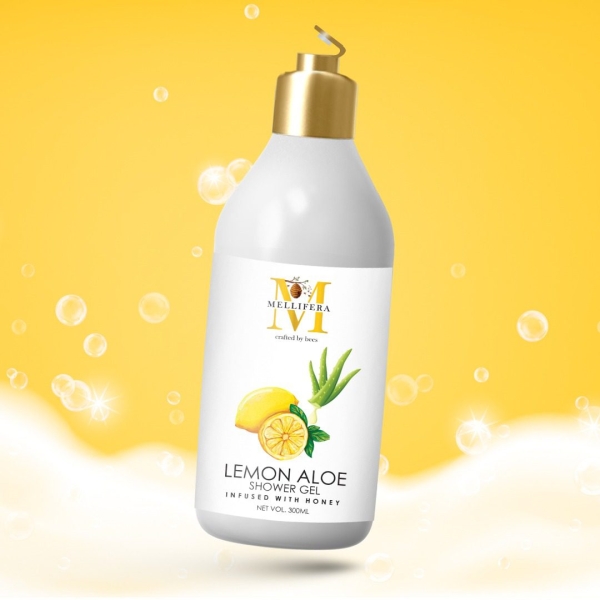 Lemon & Aloe Vera Shower Gel Infused With Honey