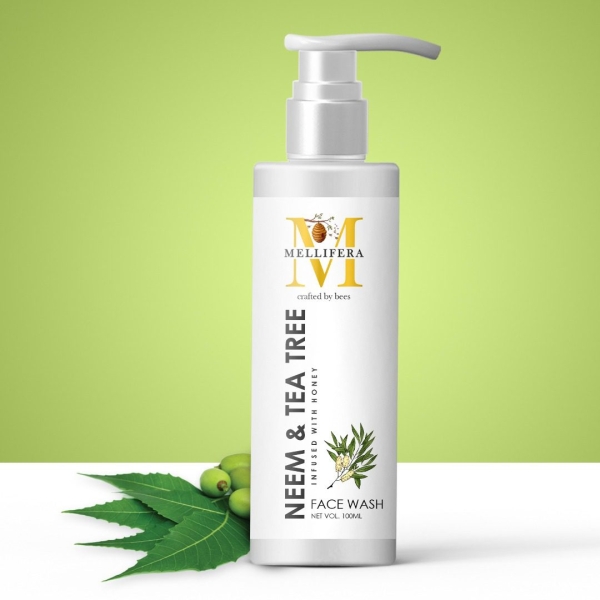 Mellifera’s Neem & Tea Tree Face Wash Infused With Honey