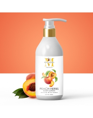 Peach Herbs Body Lotion Infused With Honey