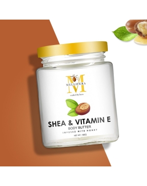 Mellifera’s Shea & Vitamin E Body Butter Infused With Honey