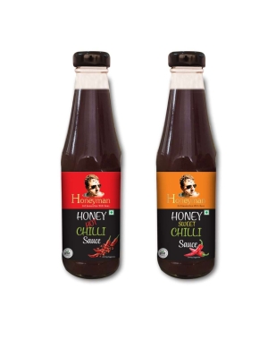 Honey Sweet Chilli Sauce & Honey Hot Chilli Sauce
