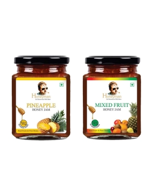 Pineapple Honey Jam Mixed Fruit Honey Jam Combo