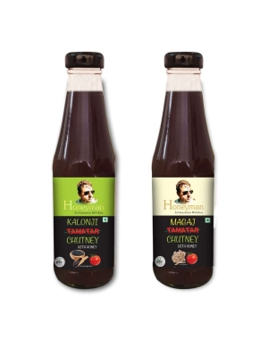 Honey Kalonji Tamatar Chutney & Honey Magaj Tamatar Chutney