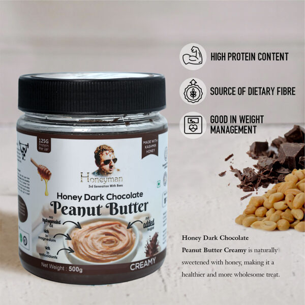 HONEY DARK CHOCOLATE PEANUT BUTTER - Image 2