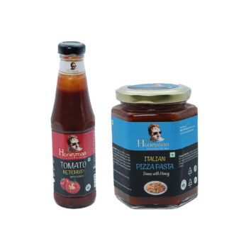 Honey Tomato Ketchup & Honey Italian Pizza Pasta Sauce Combo